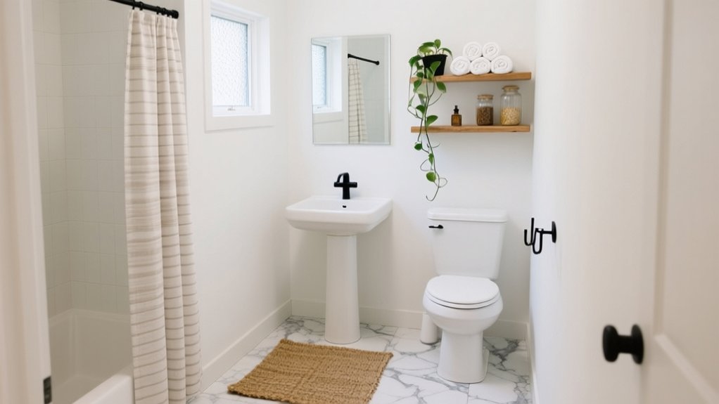 affordable small bathroom upgrades