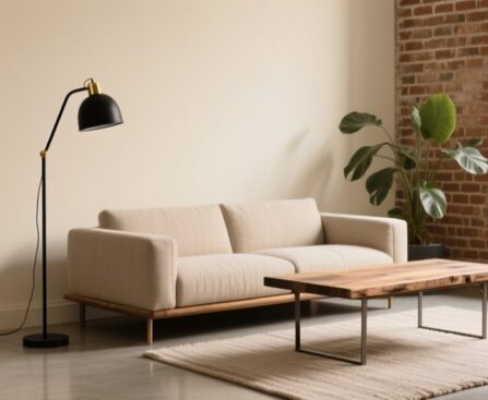 balancing industrial decor tastefully