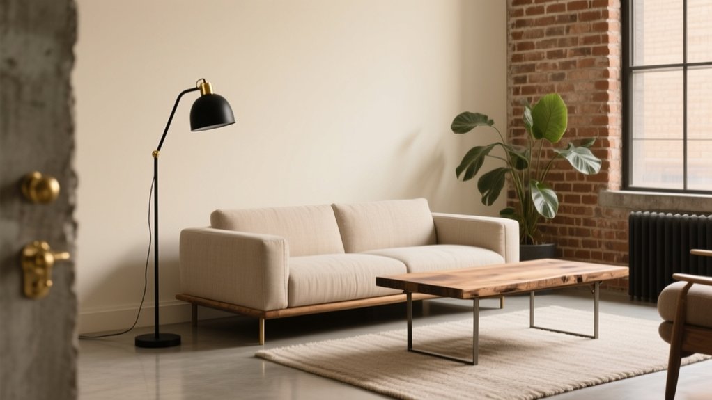 balancing industrial decor tastefully
