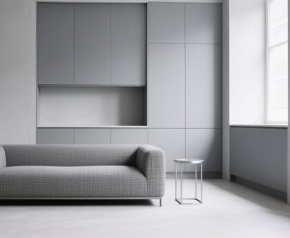clean modern monochrome schemes