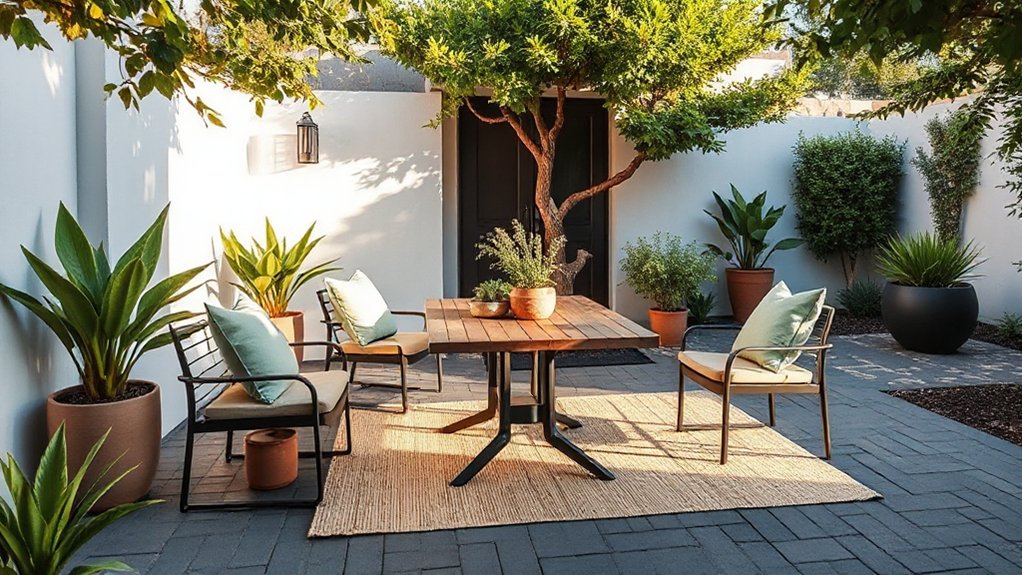cohesive outdoor color scheme