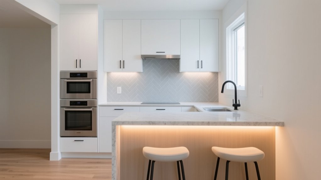compact contemporary kitchen design