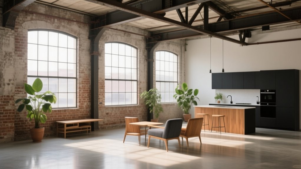 converting warehouse into space