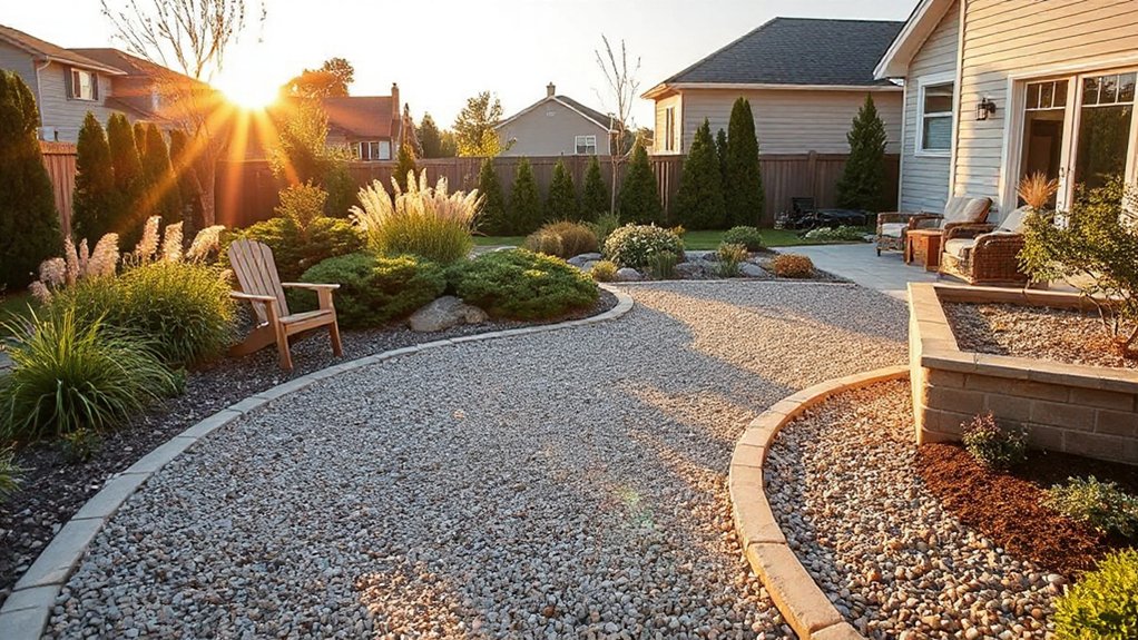 efficient low maintenance garden design