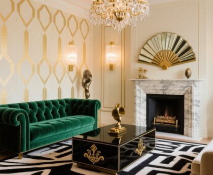 enhance home with art deco
