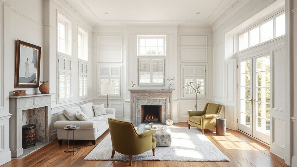 historical colors and authentic materials