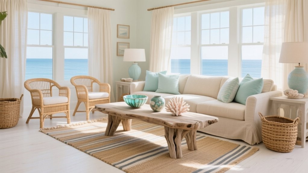 incorporate beach inspired decor