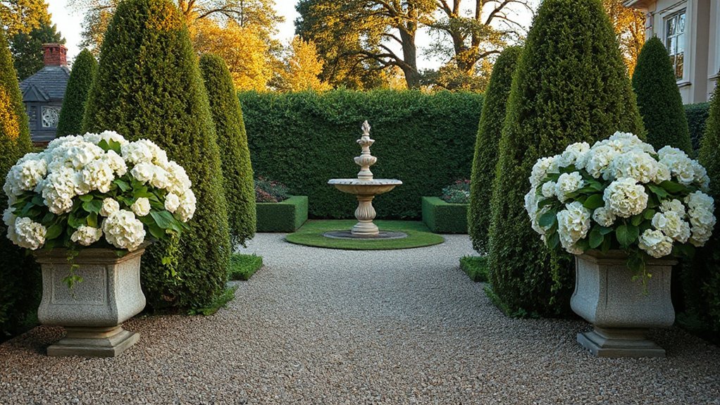 matching planters create balance