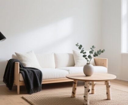 minimalist cozy neutral tones