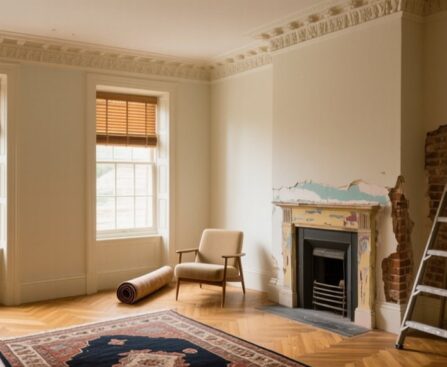 restoring georgian style apartment