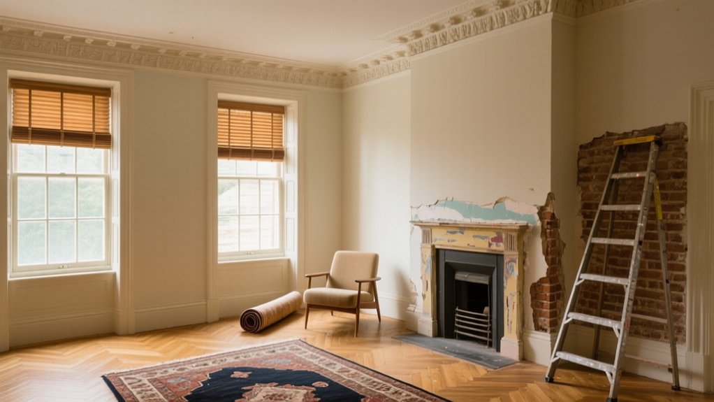 restoring georgian style apartment
