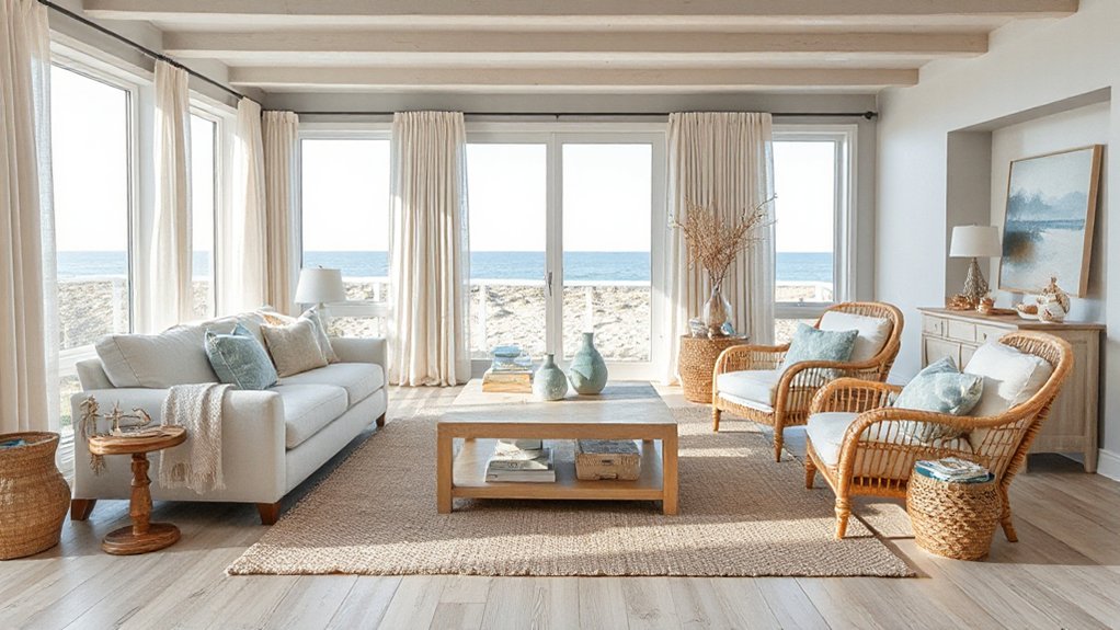 subtle seaside inspired elegance